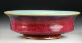 A Chinese Raspberry Glaze Porc