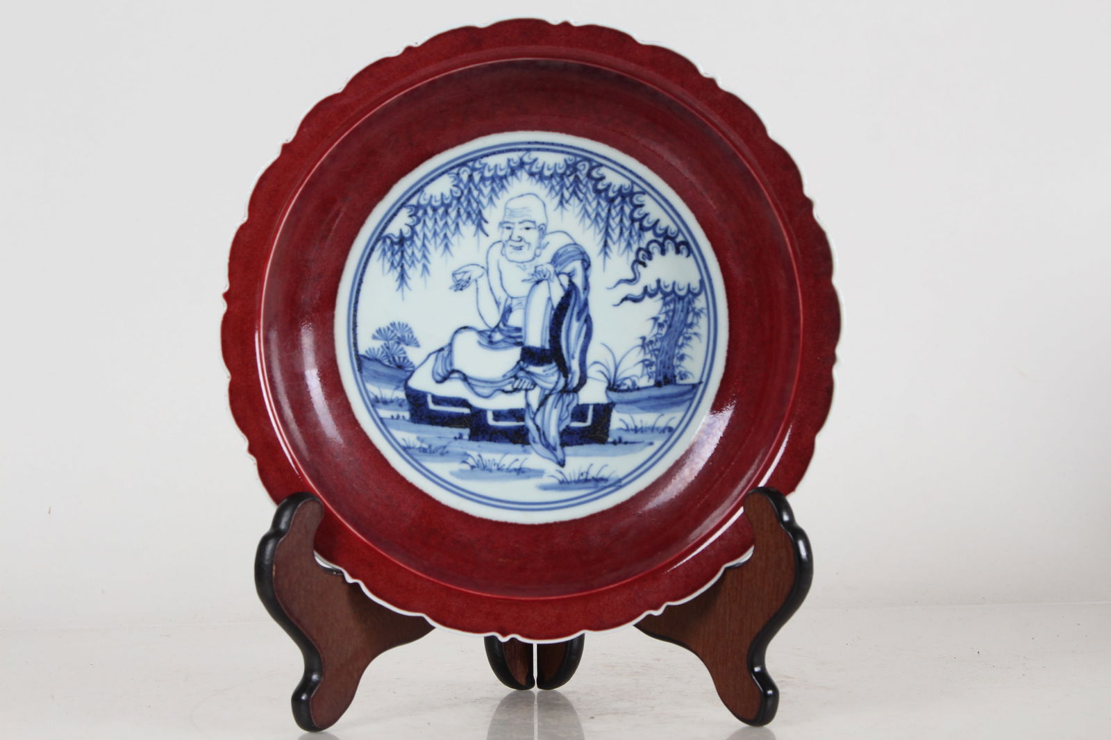 A CHINESE RED-CODING PORCELAIN