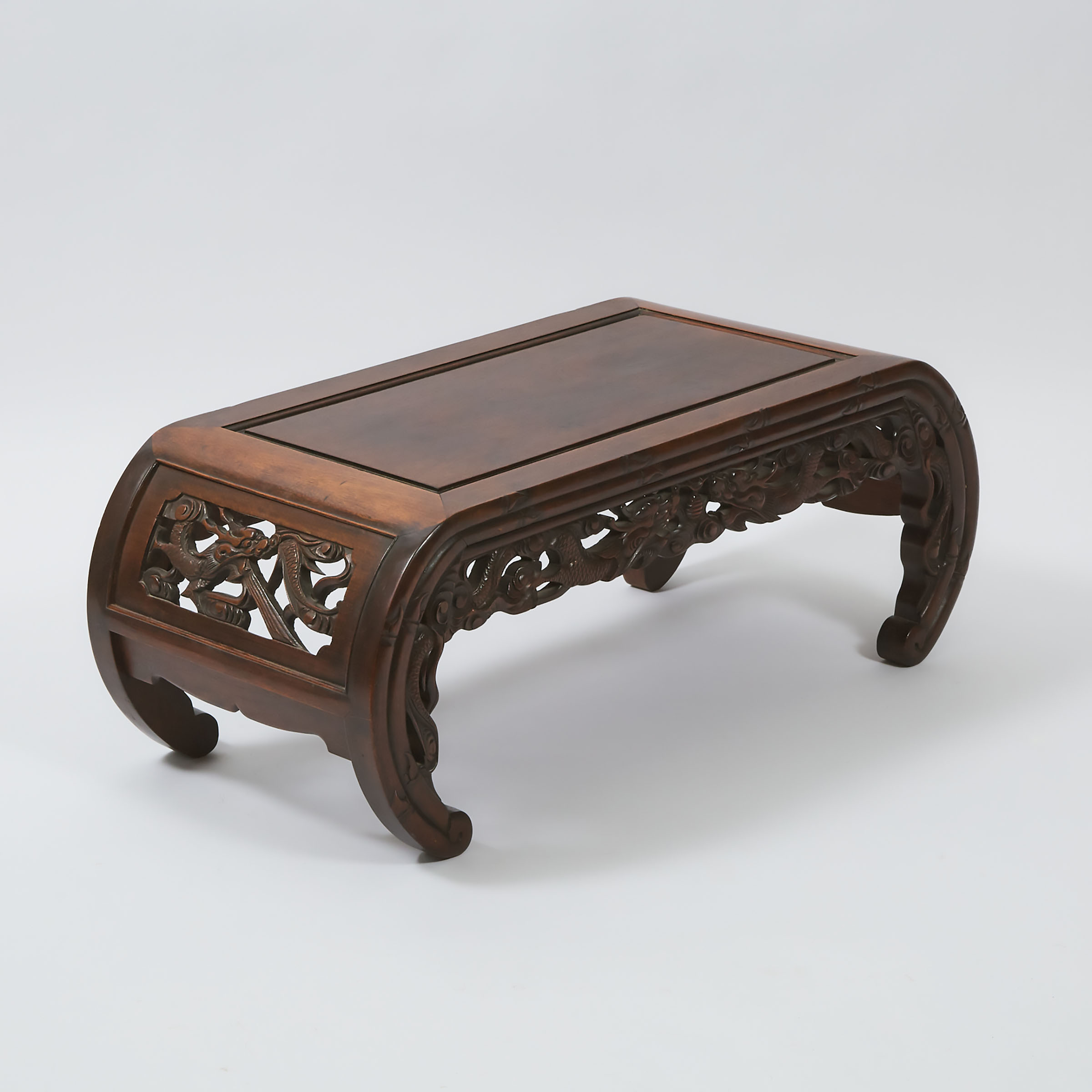 A Chinese Rosewood Low Table, Kang,