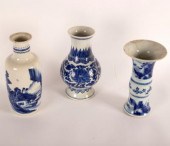 A Chinese rouleau vase, Kangxi