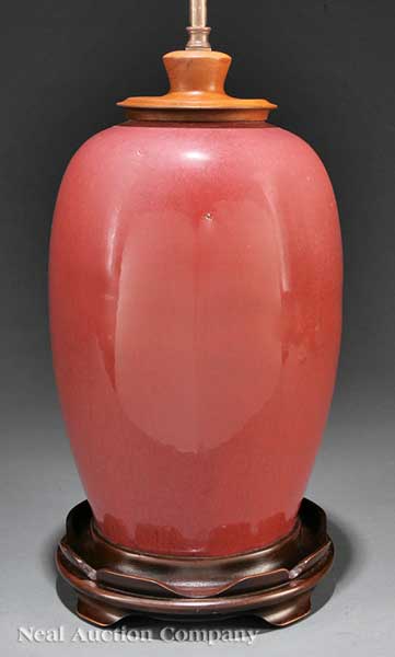 A Chinese Sang-de-Boeuf Porcelain
