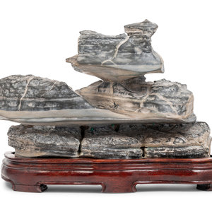 A Chinese Scholar's Rock the pale