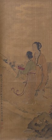 A Chinese Scroll Painting afte