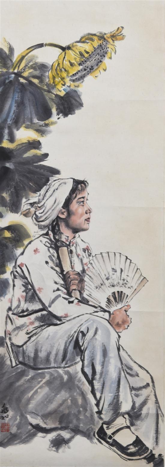 A Chinese Scroll Painting after