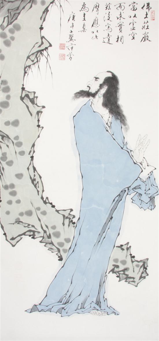 A Chinese Scroll Painting after Fan