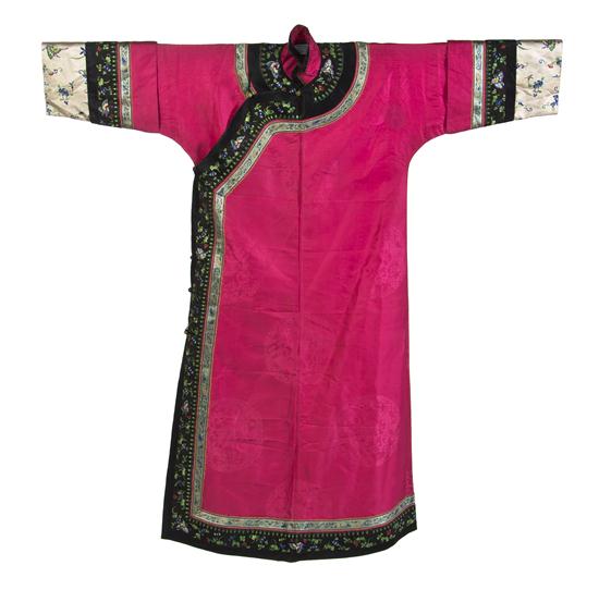* A Chinese Silk Brocade Lady's