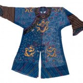 A Chinese Silk Gauze Embroider