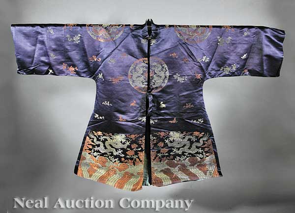 A Chinese Silk Surcoat late 19th c.