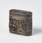 A CHINESE SILVER METAL ALLOY O