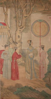 A CHINESE STORY-TELLING PORTRA