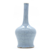 A CHINESE STYLE LIGHT BLUE POR