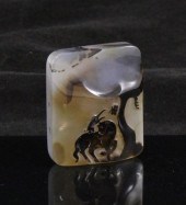 A Chinese Suzhou style agate p