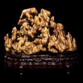 A Chinese Taihu Scholar's Rock