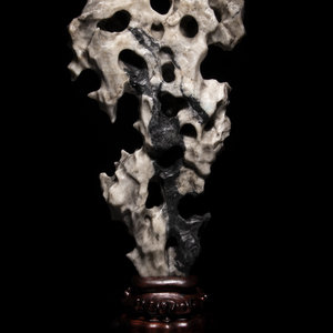 A Chinese Taihu Scholar's Rock