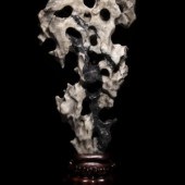 A Chinese Taihu Scholar's Rock