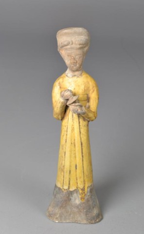 A Chinese Tang Pottery Figure of