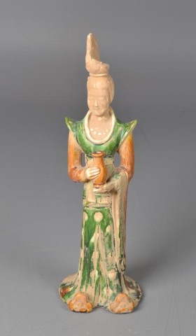 A Chinese Tang Pottery Figure of