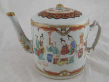 A Chinese teapot in the famille