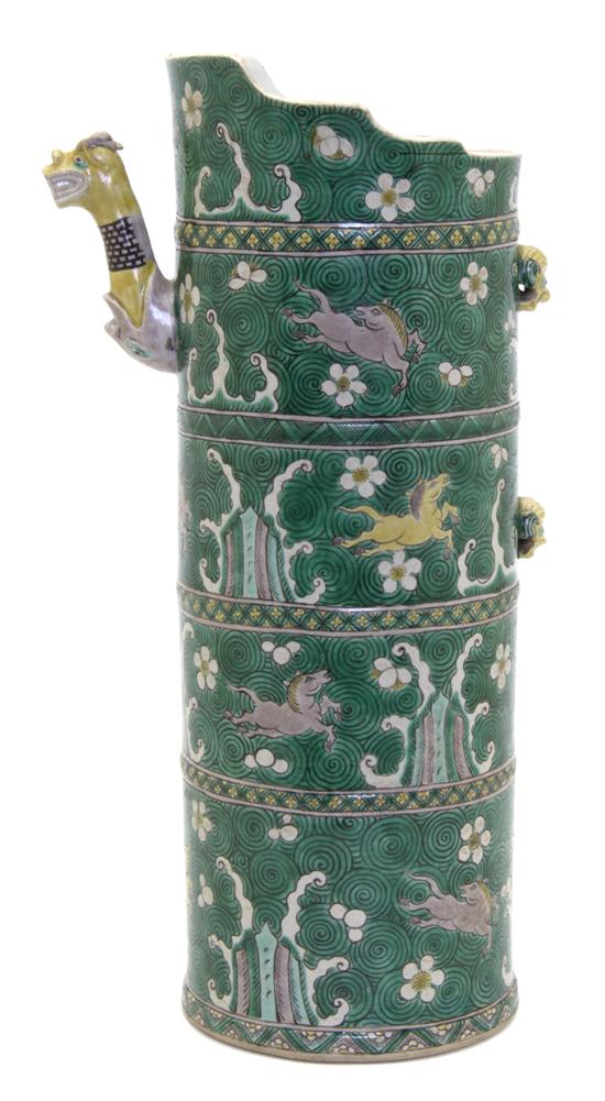 A Chinese Tibetan Style Pouring