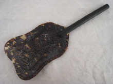 A Chinese tortoiseshell fan 10 x