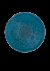 A Chinese turquoise glazed por