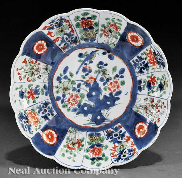 A Chinese 'Verte-Imari' Porcelain