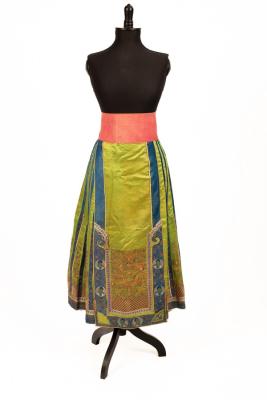 A Chinese wedding skirt, 19th