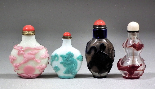 A Chinese white and pink overlaid