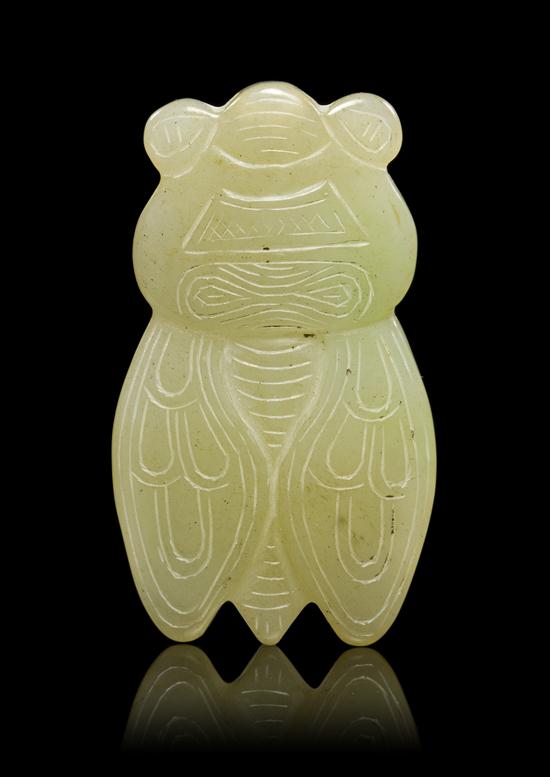 * A Chinese White Nephrite Jade