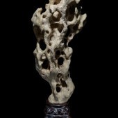 A Chinese White Taihu Stone Sc