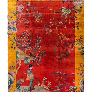 A Chinese Wool Rug Circa 1930 11