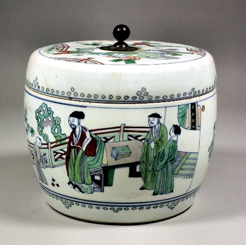 A Chinese Wucai porcelain bowl