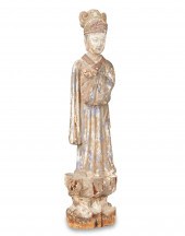 A CHINESE YUAN DYNASTY CARVED