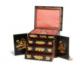 A CHINOISERIE JEWELRY CHESTA C