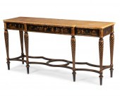 A CHINOISERIE-STYLE CONSOLE TA