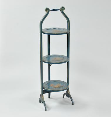 A Chinoiserie Three-Tier Folding