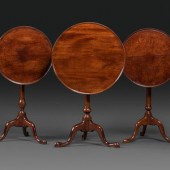 A Chippendale Carved Cherrywoo