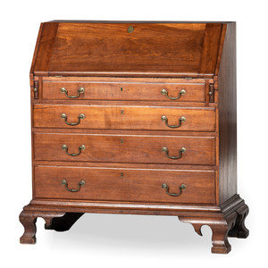 A Chippendale Carved Cherrywood