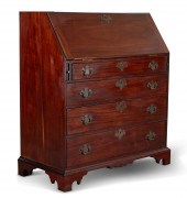 A CHIPPENDALE EXOTIC HARDWOOD