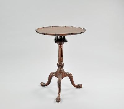 A Chippendale Pie-crust Table,