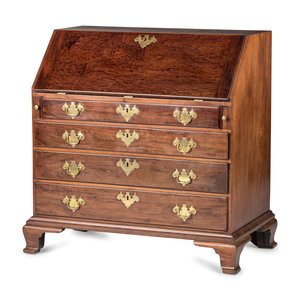 A Chippendale Plum-Pudding Mahogany