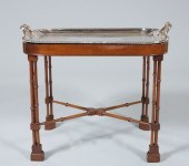 A Chippendale Style Mahogany B