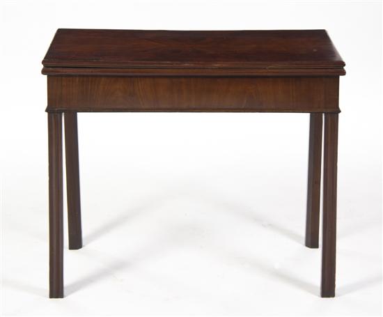 A Chippendale Style Mahogany
