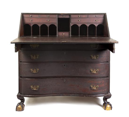 A Chippendale Style Mahogany