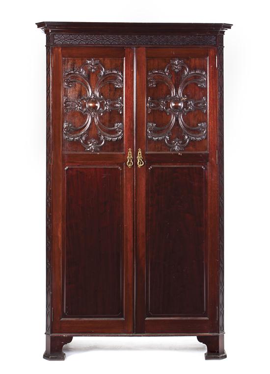 A Chippendale Style Mahogany