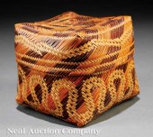A Chitimacha Double Weave Carb