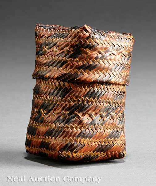 A Chitimacha Double Weave Trinket