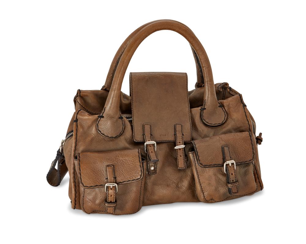 A CHLOé ITALIAN LEATHER HANDBAGA