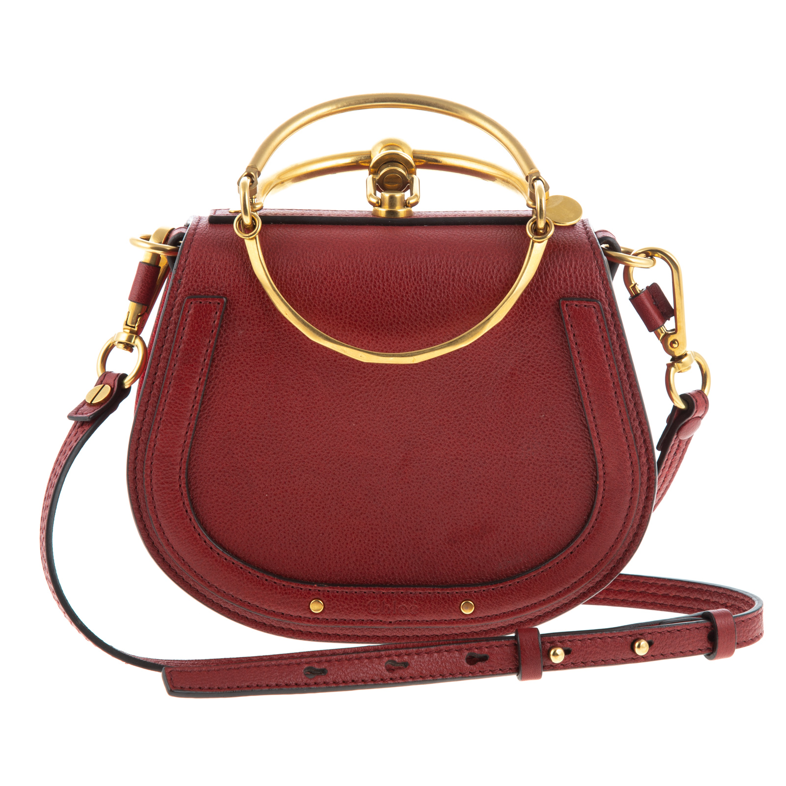 A CHLOE NILE CROSSBODY A red