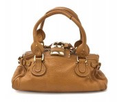 A Chloe Tan Leather 'Paddingto